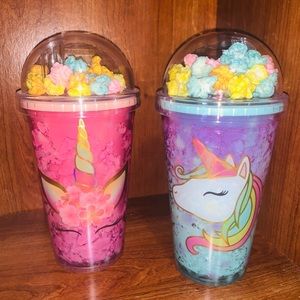 Unicorn, popcorn cups